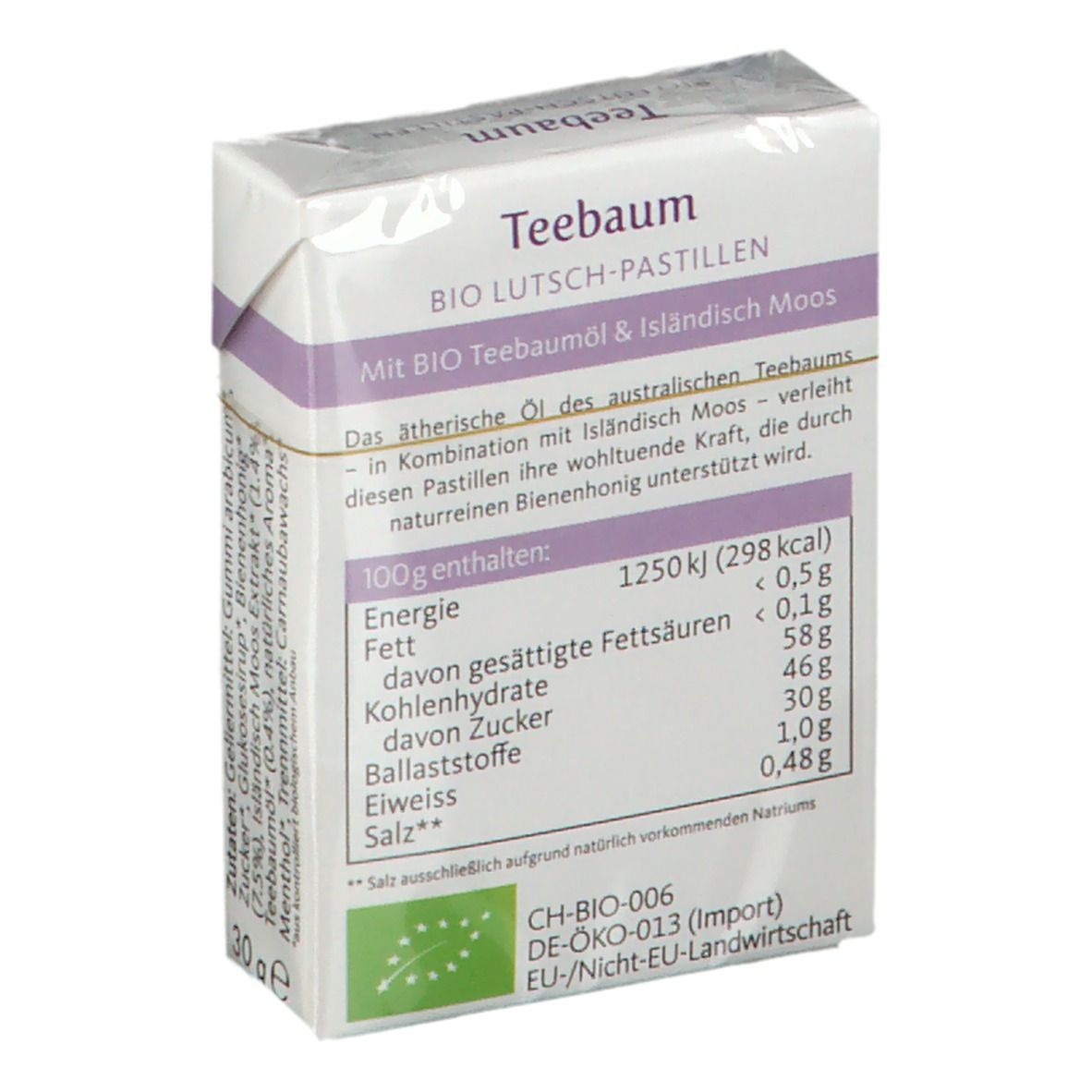 Teebaum-Pastillen BIO