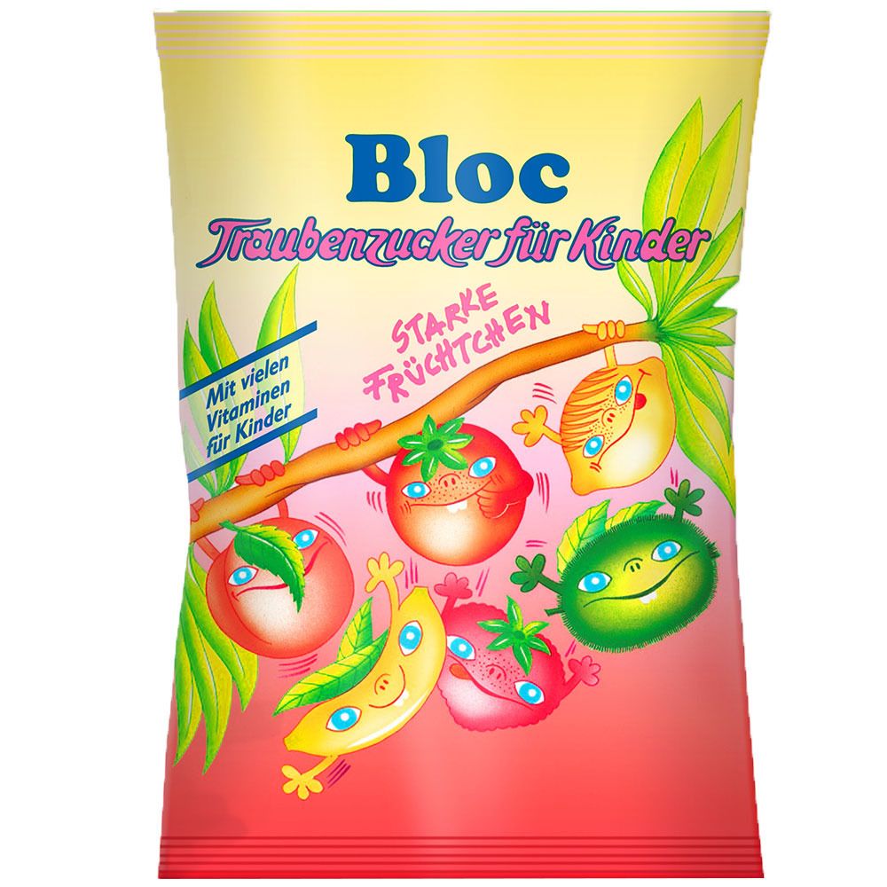 Bloc® Traubenzucker für Kinder starke Früchtchen