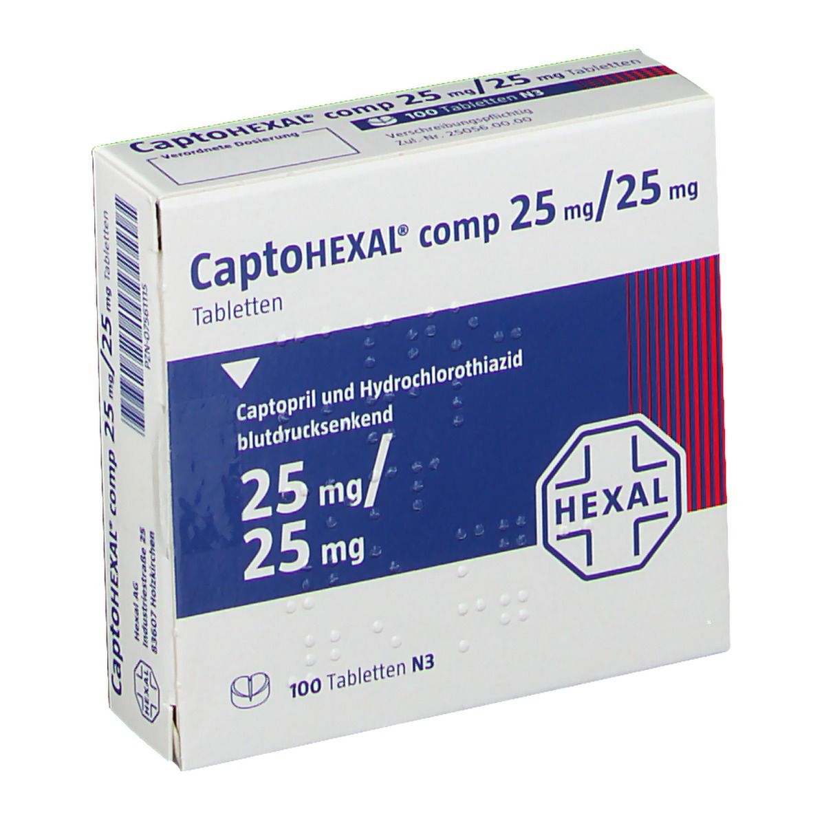CaptoHEXAL® comp 25 mg/25 mg