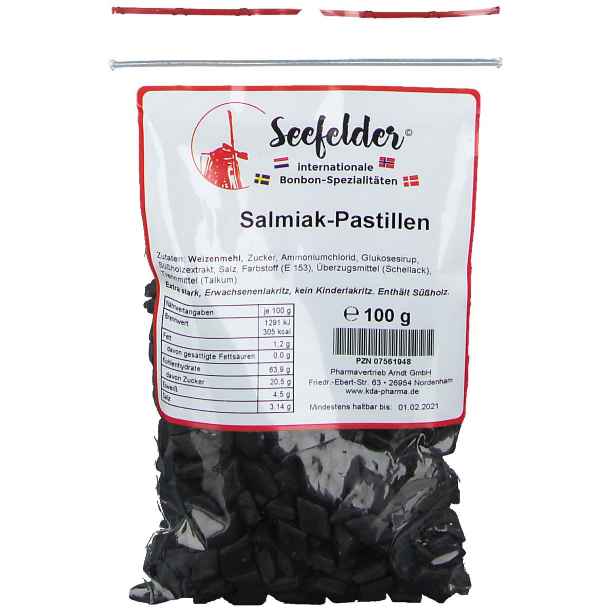 KDA® Seefelder Salmiak Pastillen