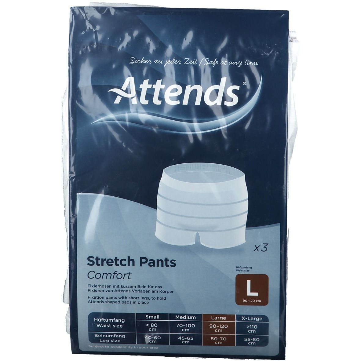 Attends® Stretch Pants Comfort L Fixierhosen