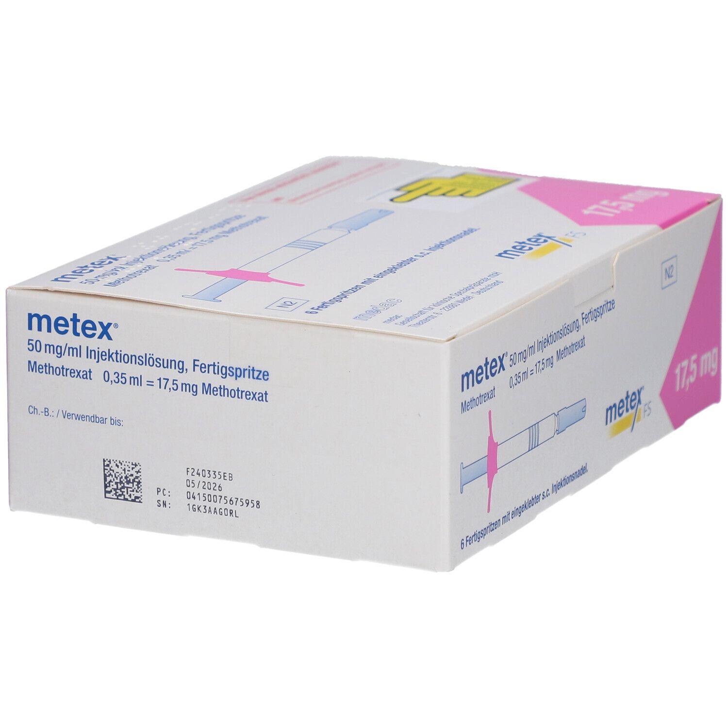 metex® FS 17,5 mg (50 mg/ml)