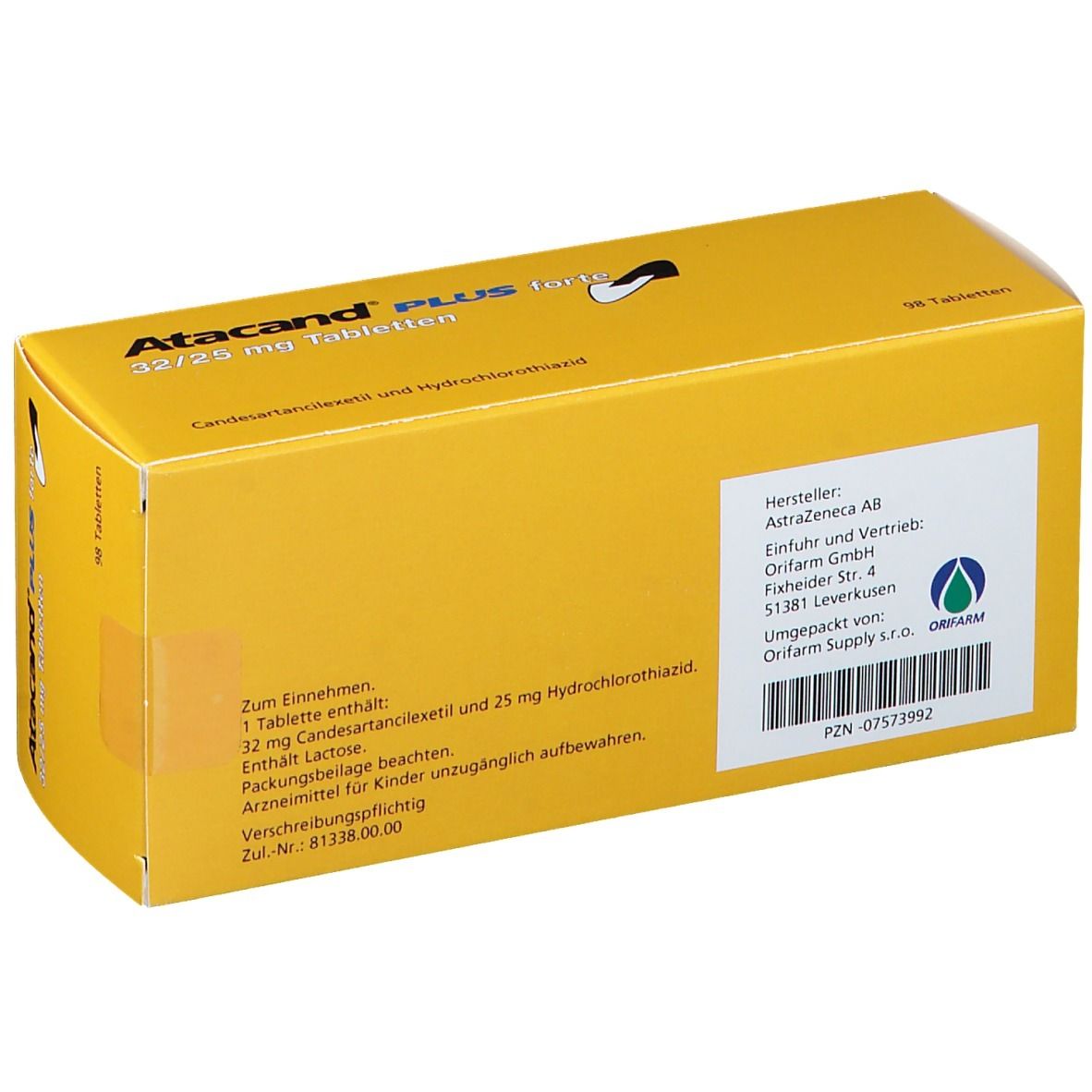 Atacand Plus Forte 32 mg/25 mg