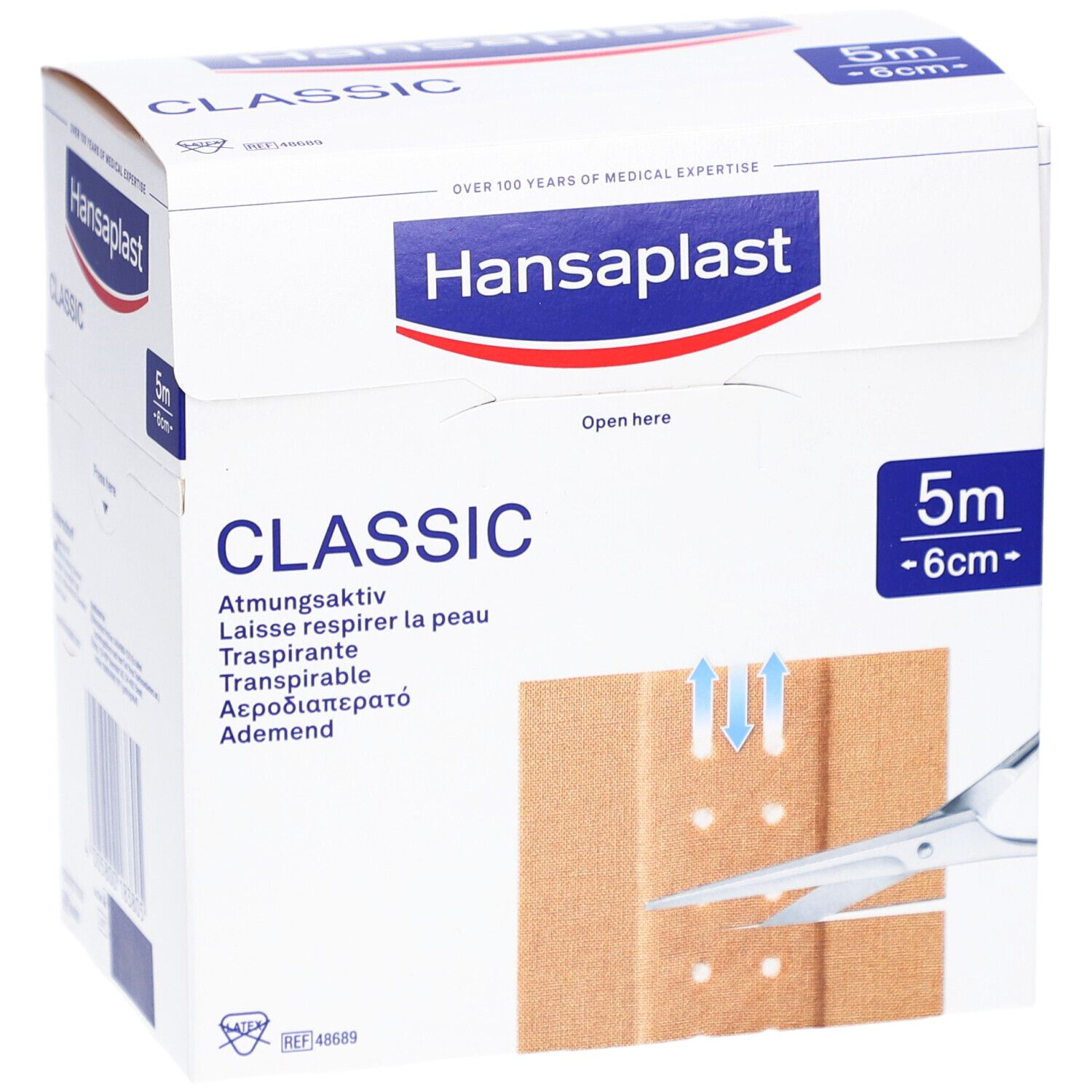Hansaplast® Classic 5 m x 6 cm 1 St shopapotheke.at