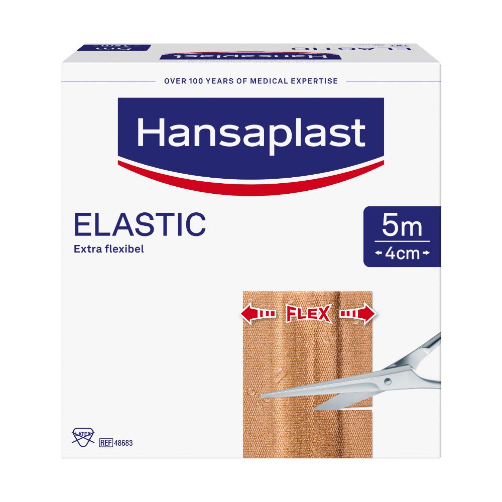 Hansaplast® Elastic 5 m x 4 cm