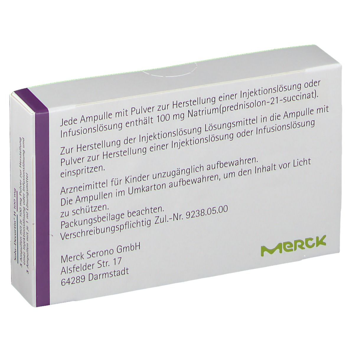 Solu-Decortin® H 100 mg