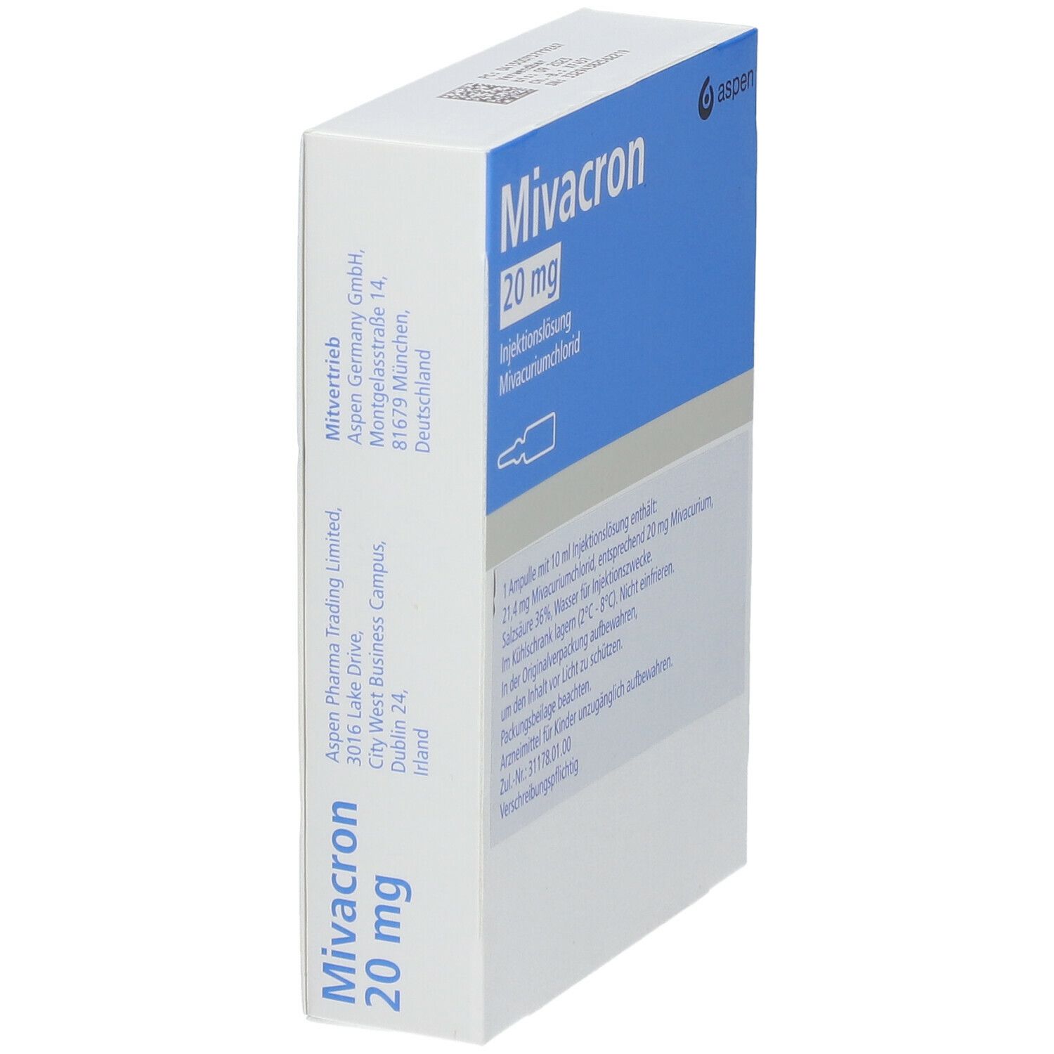 Mivacron 20 mg Injektionslösung 5 St