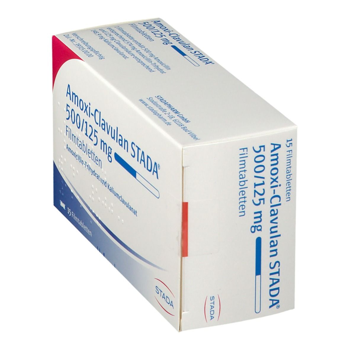 Amoxi-Clavulan Stada 500/125 mg Filmtabletten 20 St