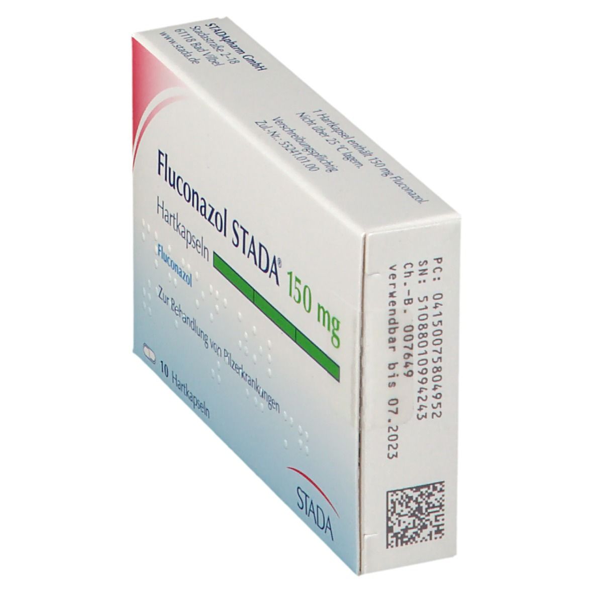 Fluconazol Stada 150 mg Hartkapseln 10 St