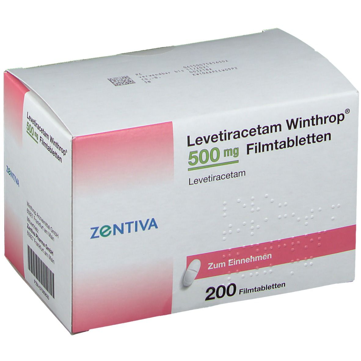 Levetiracetam Winthrop® 500 mg