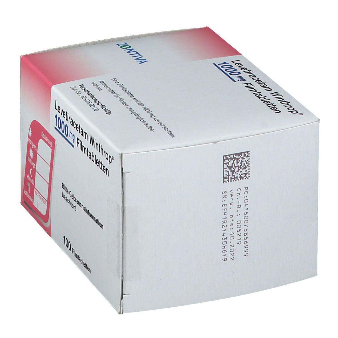 Levetiracetam Winthrop 1000 mg Filmtabletten 200 St