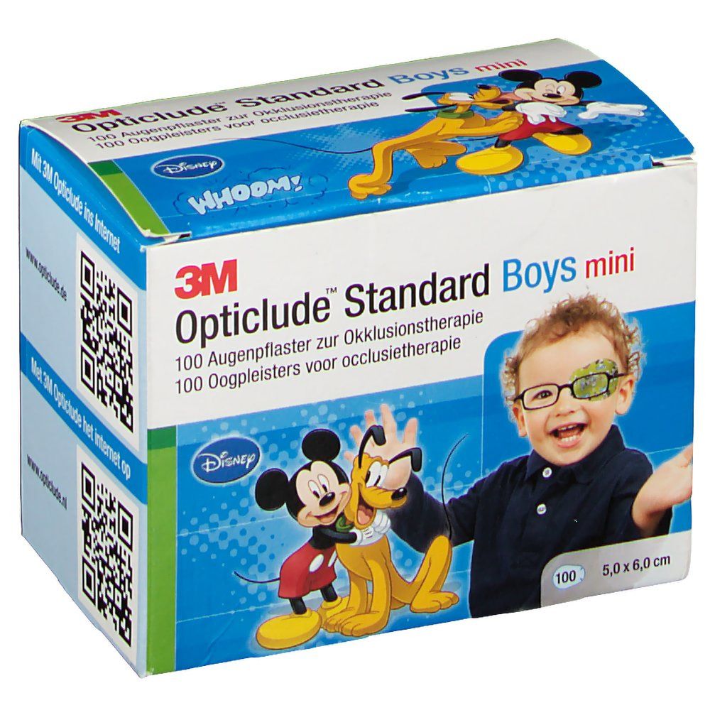 3M Opticlude Augenpflaster Disney Mickey Maus mini