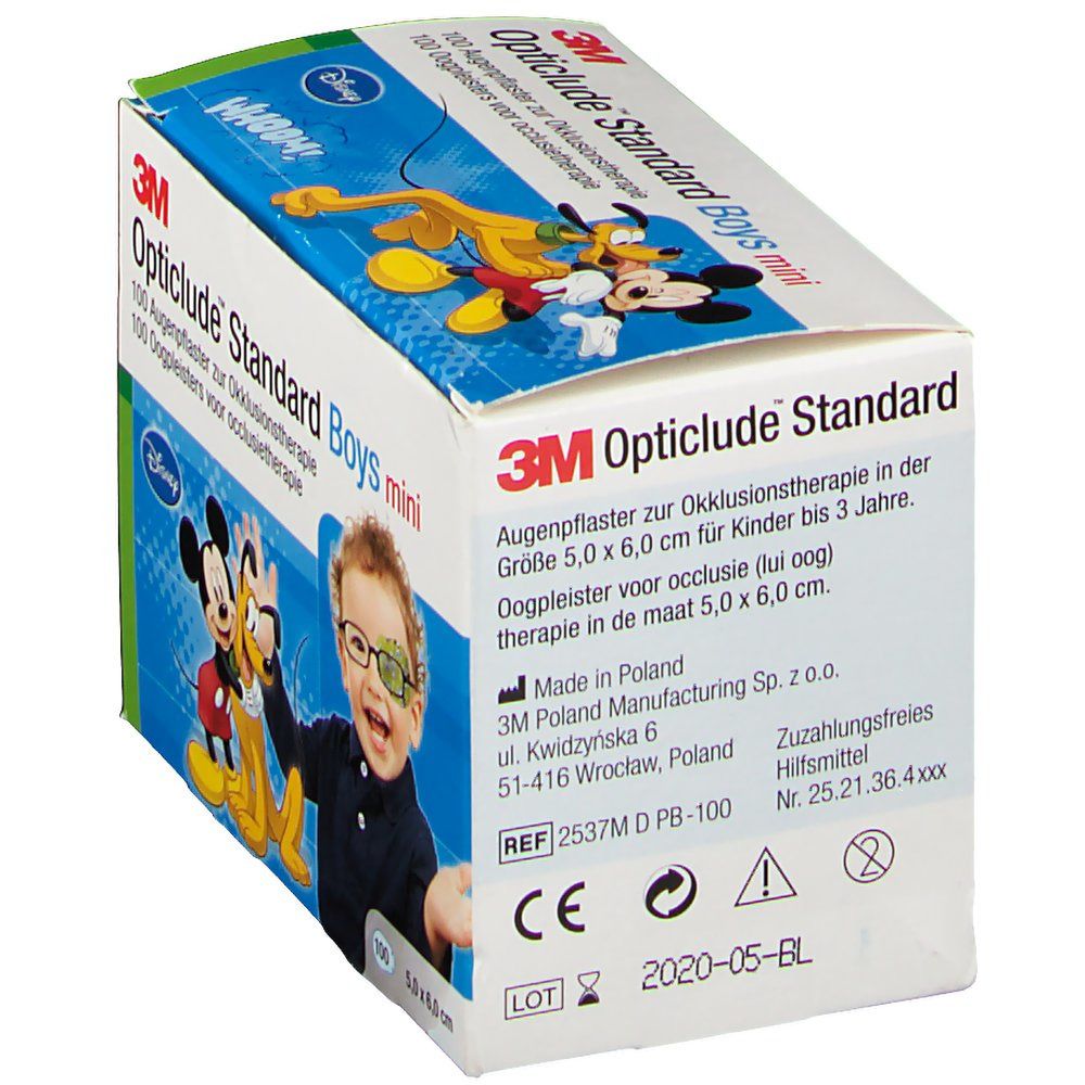3M Opticlude Augenpflaster Disney Mickey Maus mini