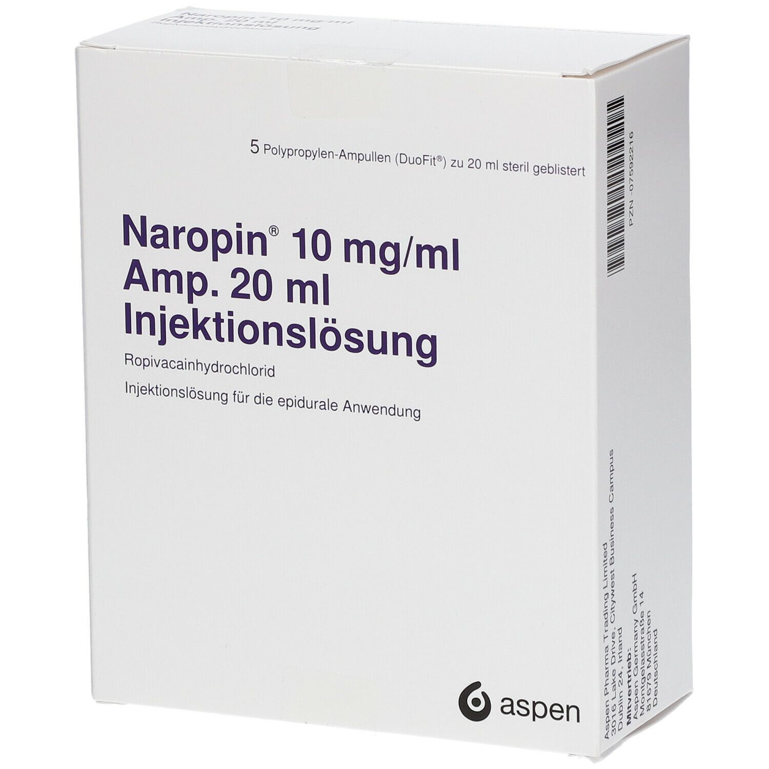 Naropin® 10 mg/ml Amp.