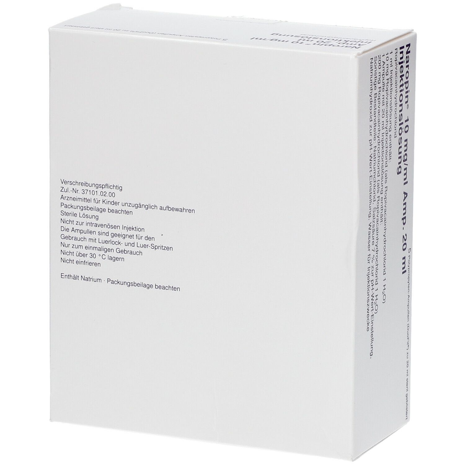 Naropin® 10 mg/ml Amp.