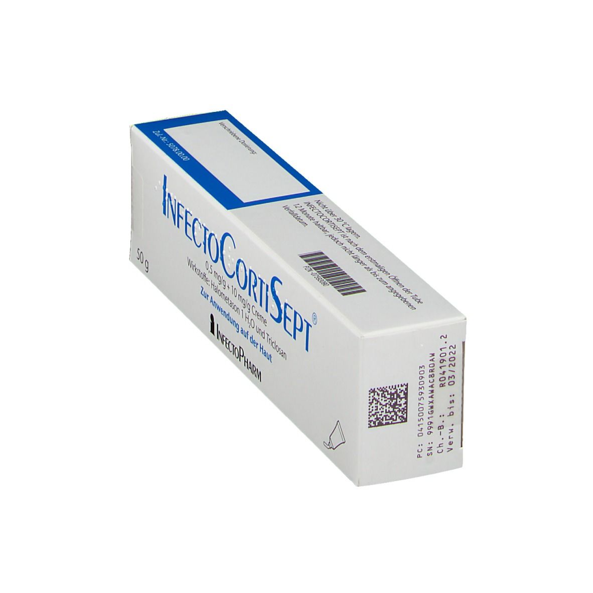 InfectoCortiSept® 0,5 mg/g + 10 mg/g 50 g mit dem E-Rezept kaufen - SHOP  APOTHEKE