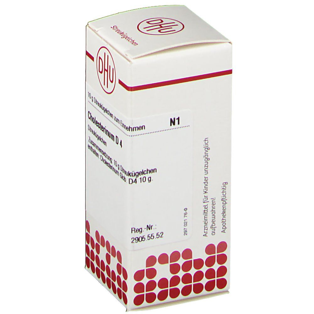 Cholesterinum D 4 Globuli 10 g