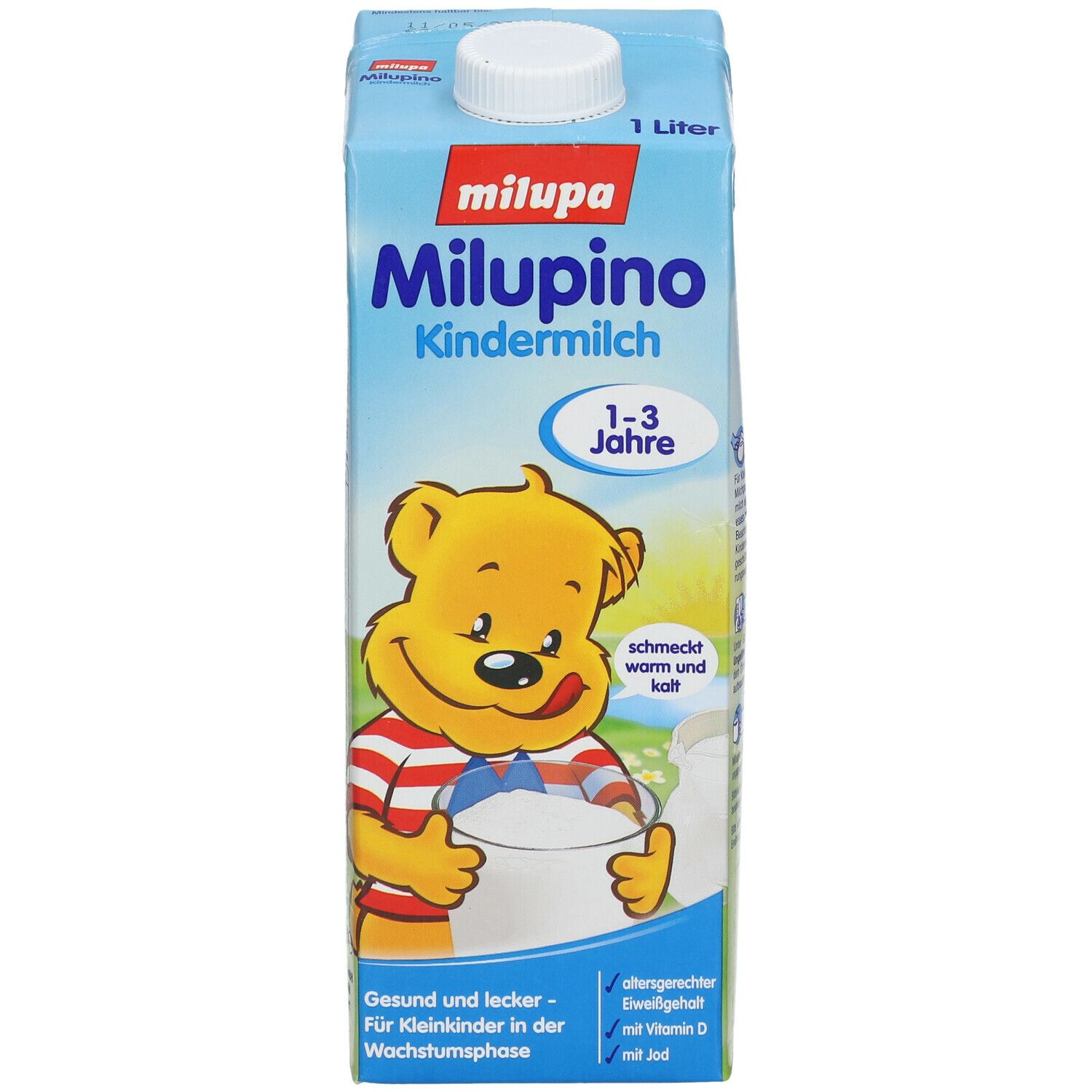 Milupino Kindermilch trinkfertig (1L) | ab 1 Jahr | für Kleinkinder in der Wachstumsphase