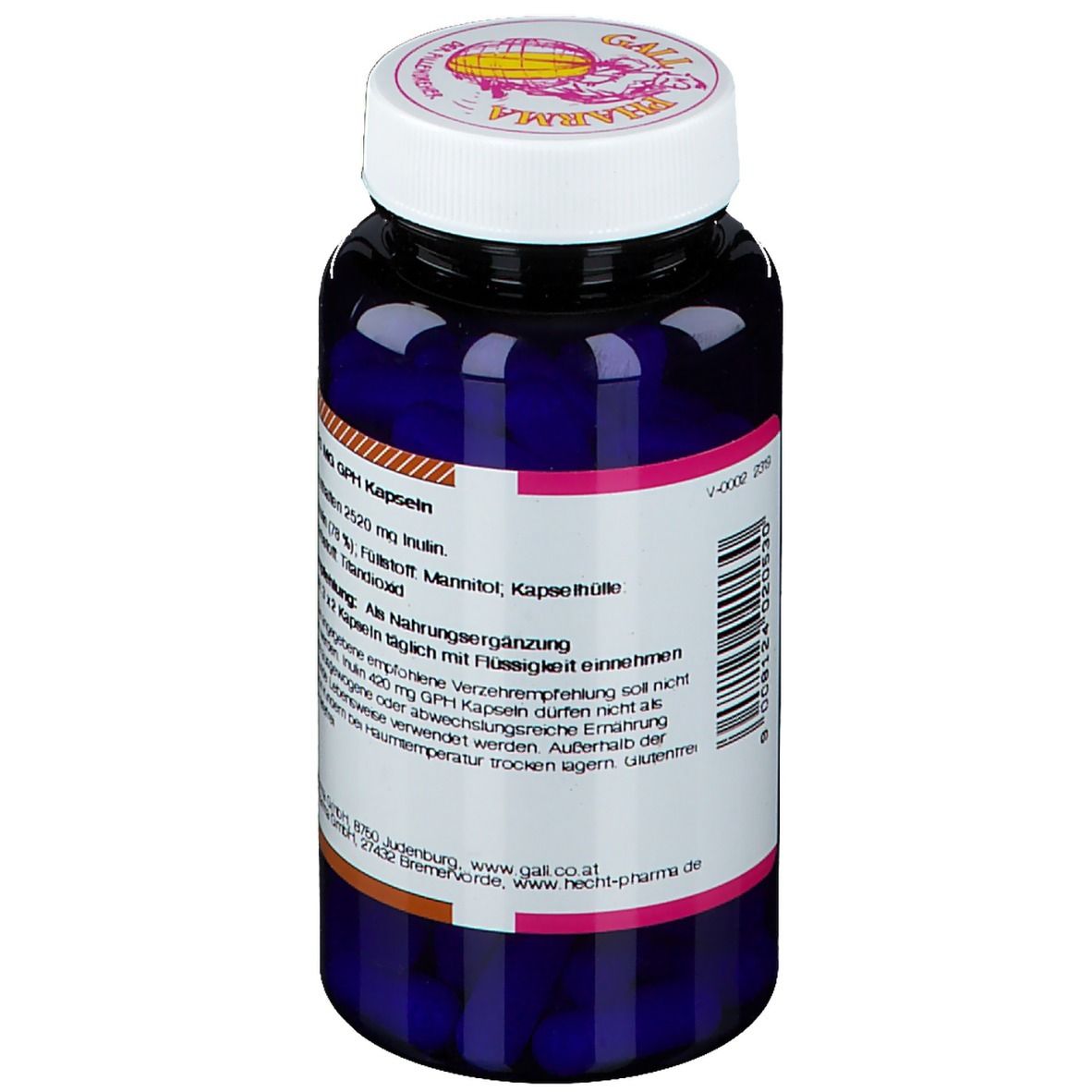 GALL PHARMA Inulin 420 mg GPH Kapseln