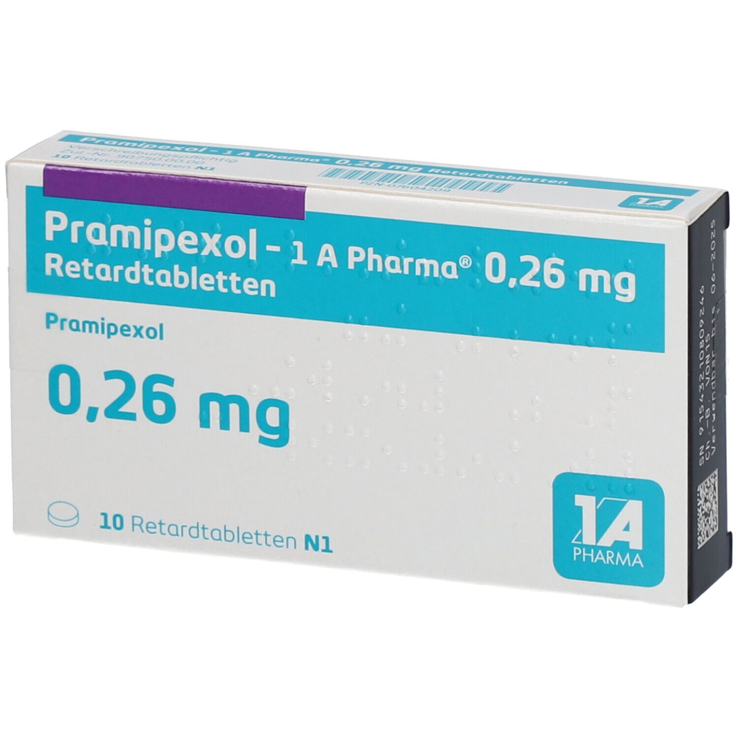 Pramipexol 1A Pharma®0.26Mg