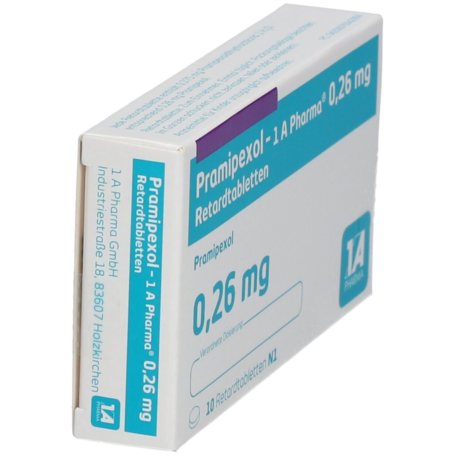 Pramipexol 1A Pharma®0.26Mg
