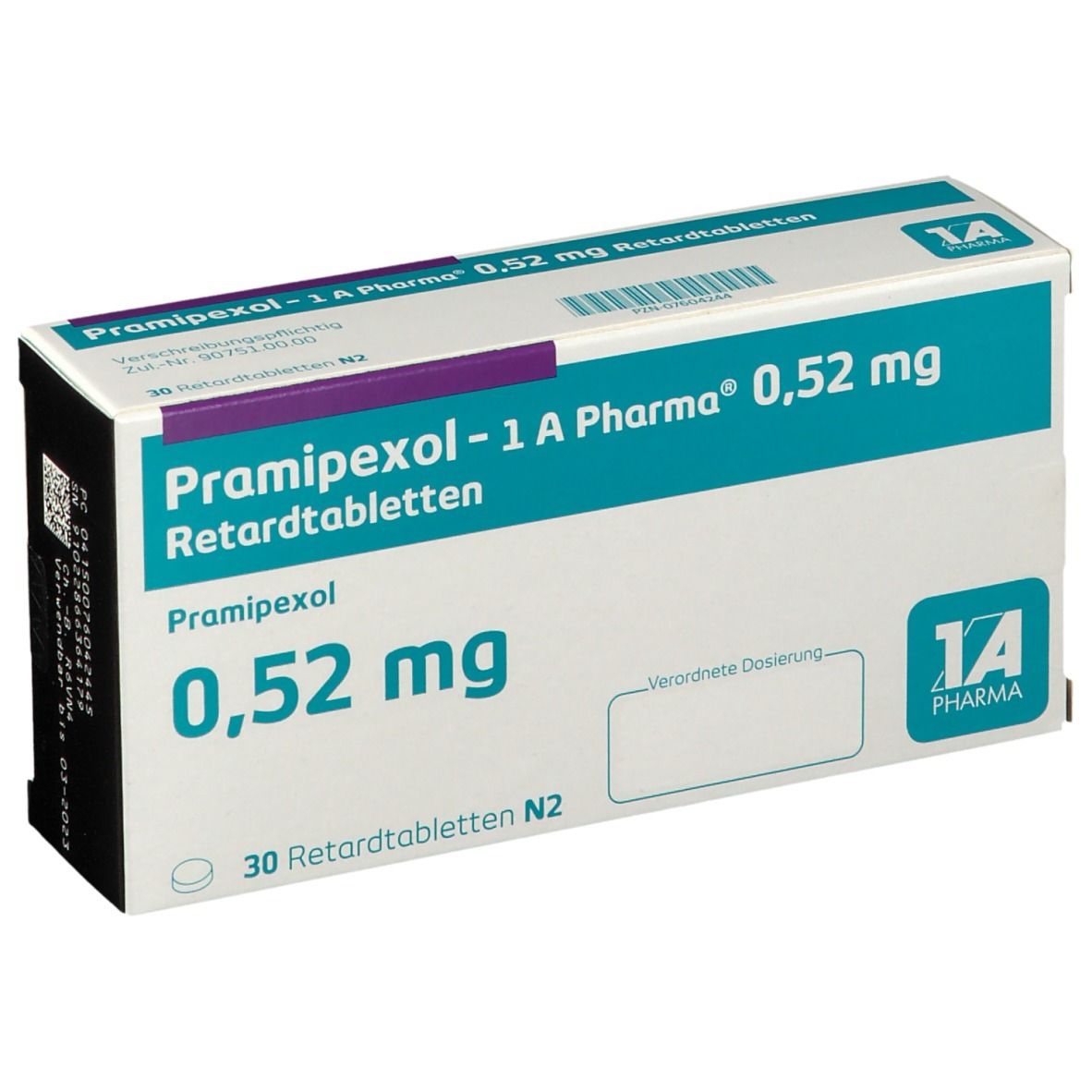 Pramipexol 1A Pharma®0.52Mg