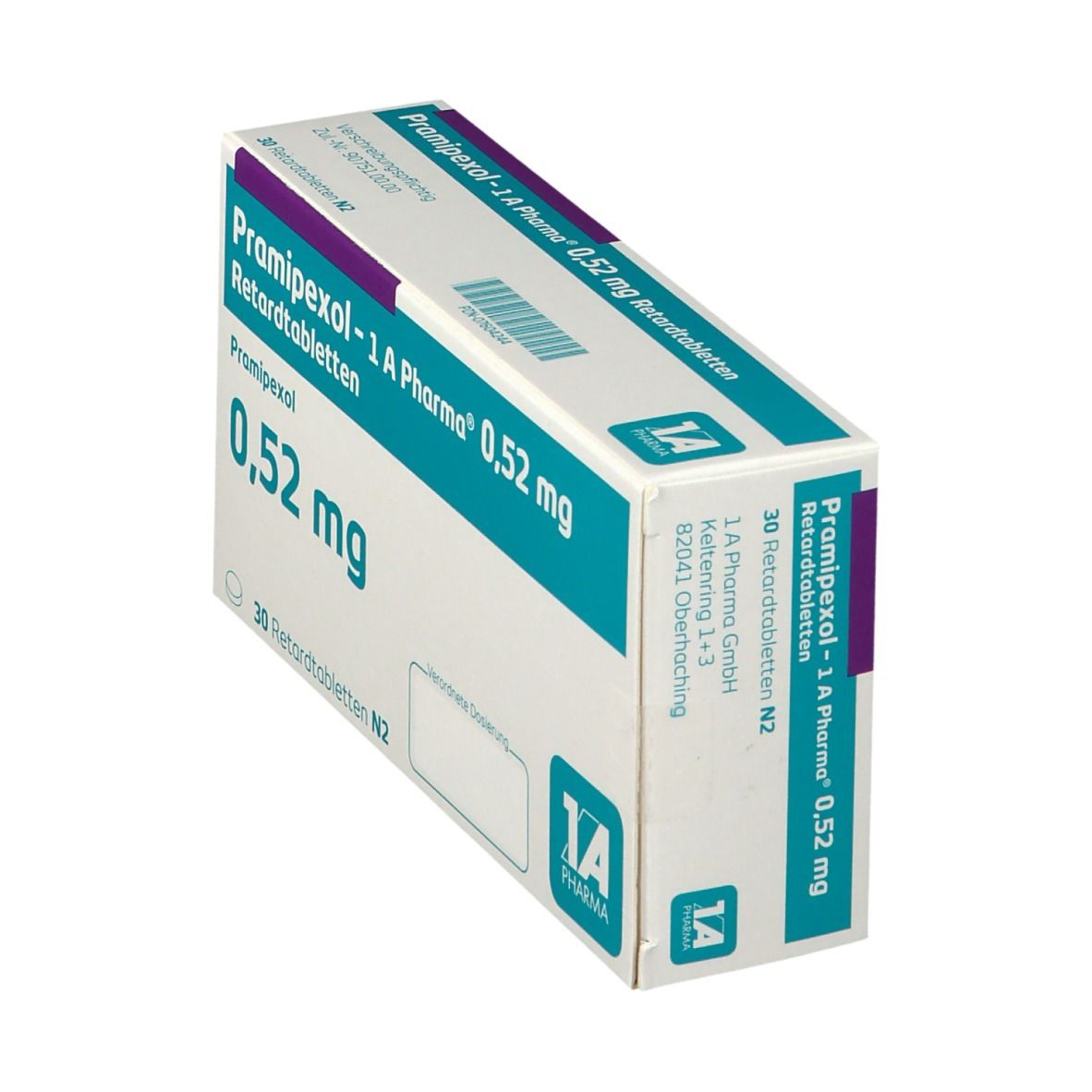 Pramipexol 1A Pharma®0.52Mg