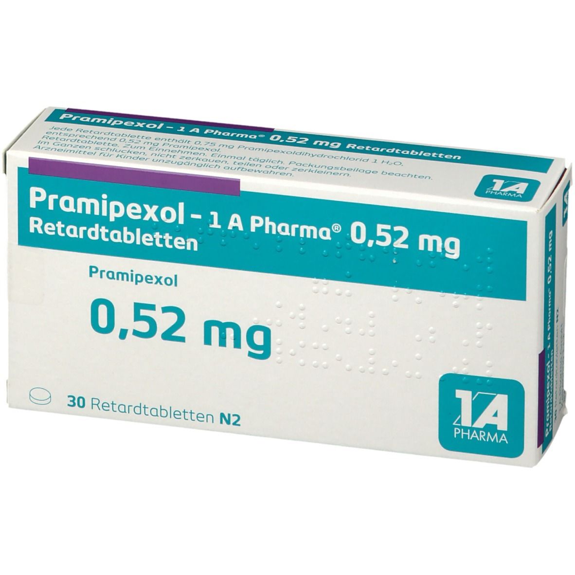 Pramipexol 1A Pharma®0.52Mg