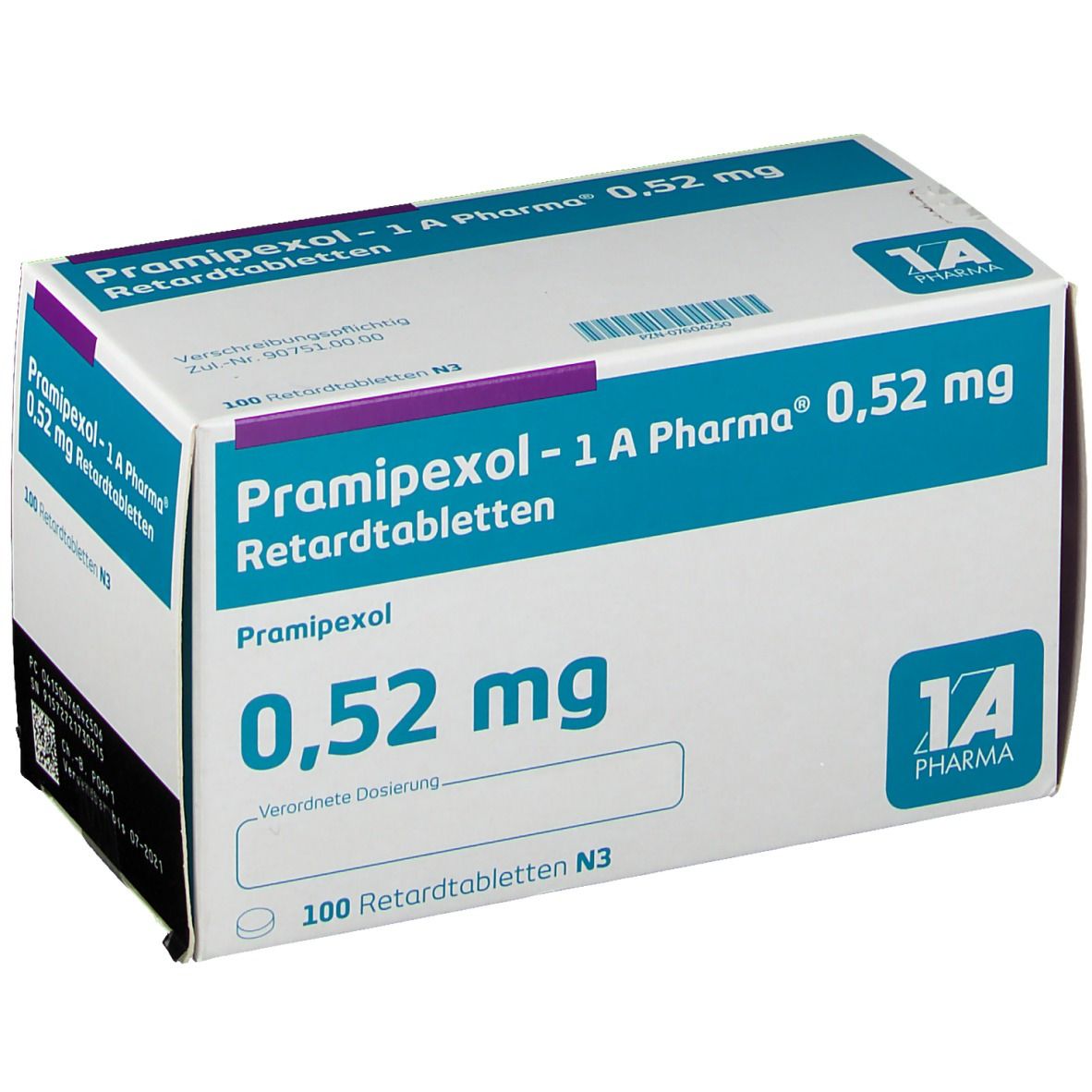 Pramipexol 1A Pharma®0.52Mg