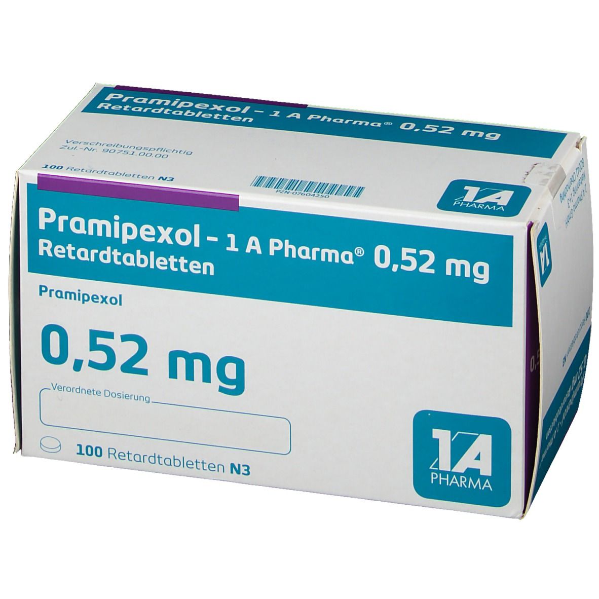Pramipexol 1A Pharma®0.52Mg