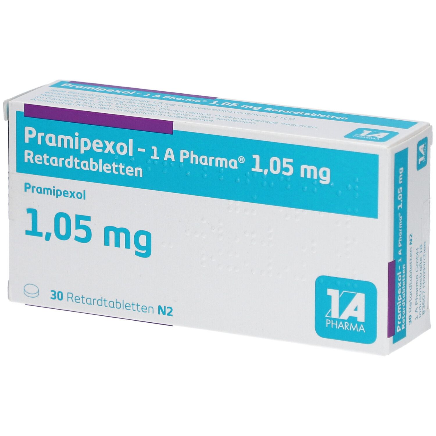 Pramipexol 1A Pharma®1.05Mg