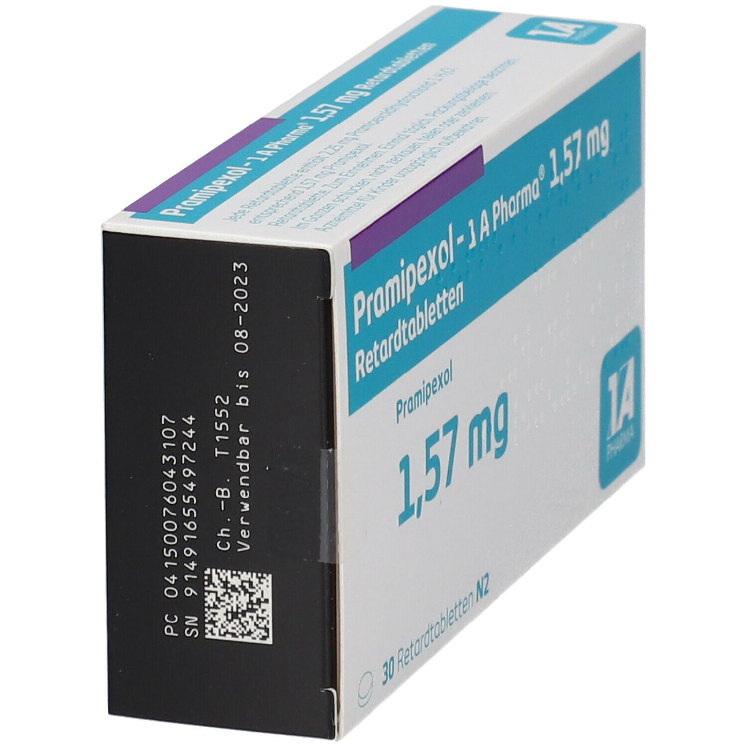 Pramipexol AL 1,57 mg Retardtabletten 30 St Retard-Tabletten