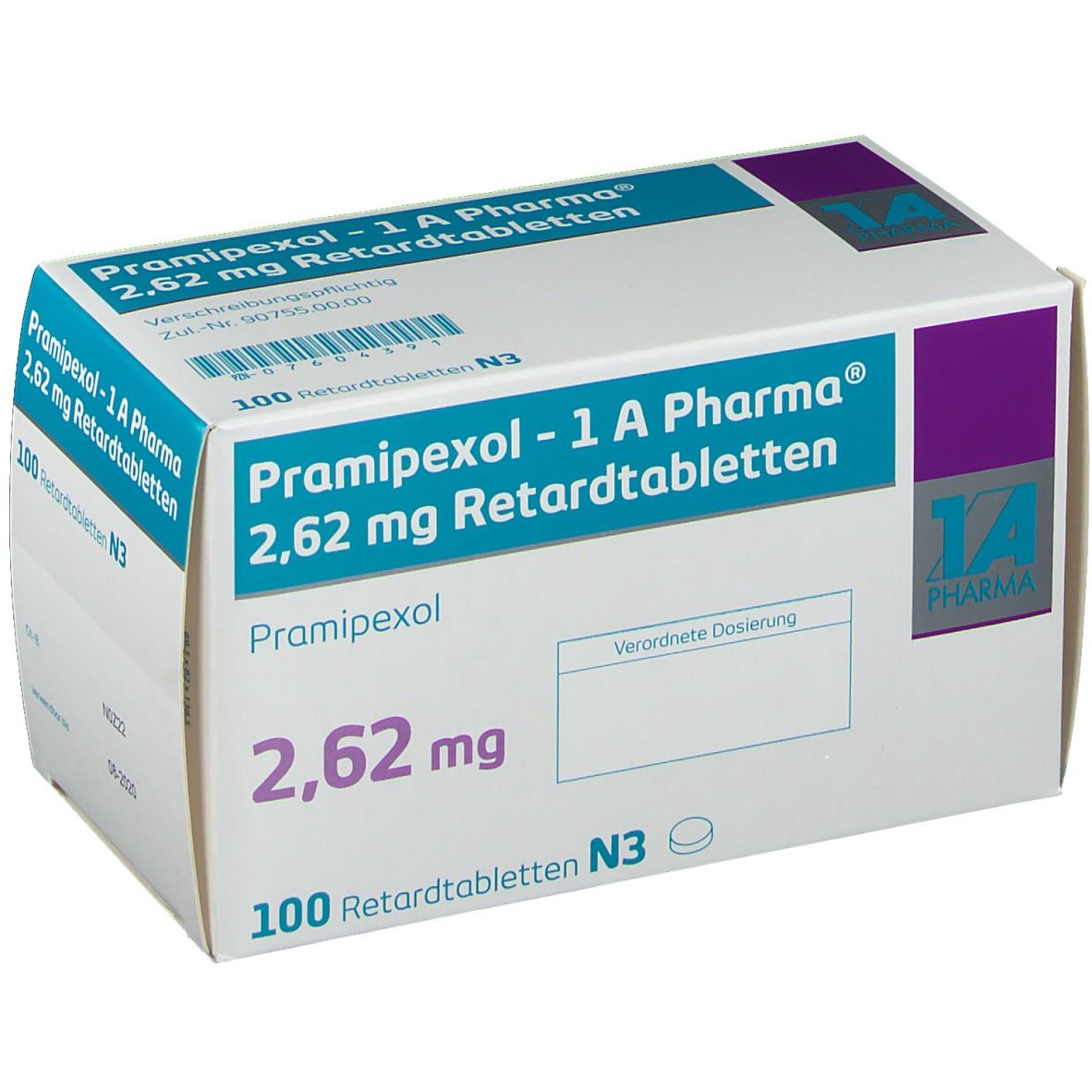 Pramipexol 1A Pharma®2.62Mg