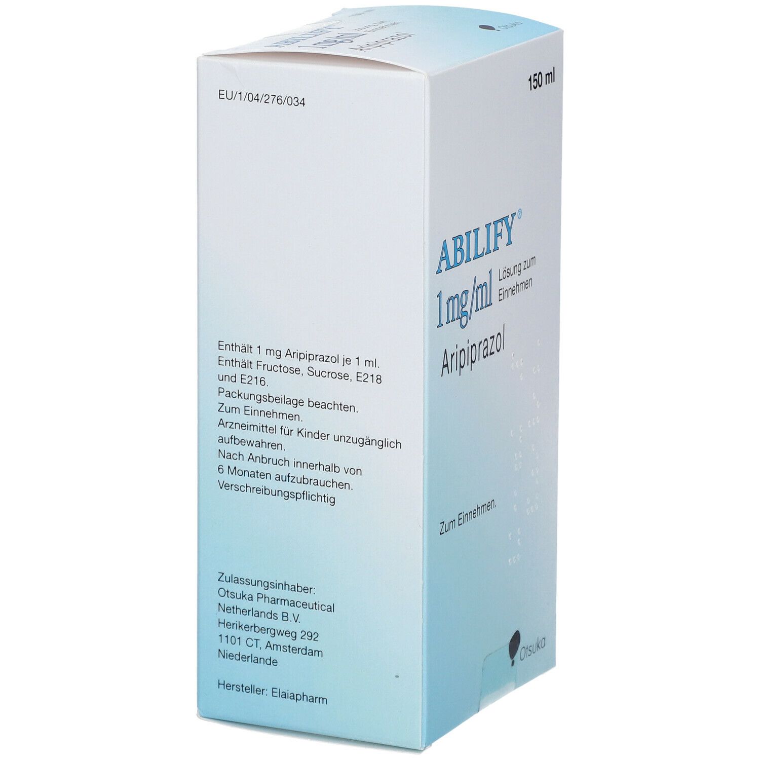 Abilify 1 mg/ml Lösung zum Einnehmen 150 ml