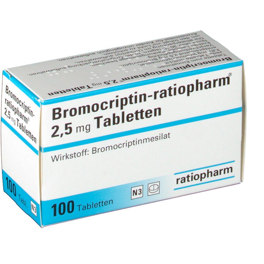 Bromocriptin-ratiopharm® 2,5 mg