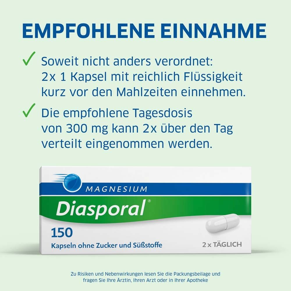 Magnesium-Diasporal® 150, Kapseln