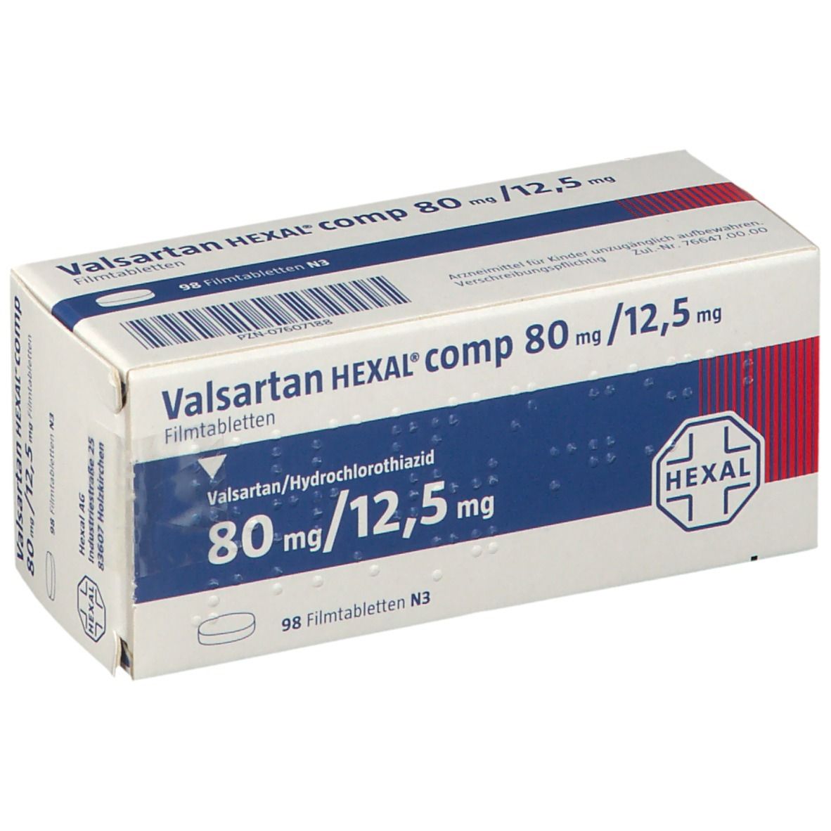 Valsartan HEXAL® comp 80 mg/12,5 mg