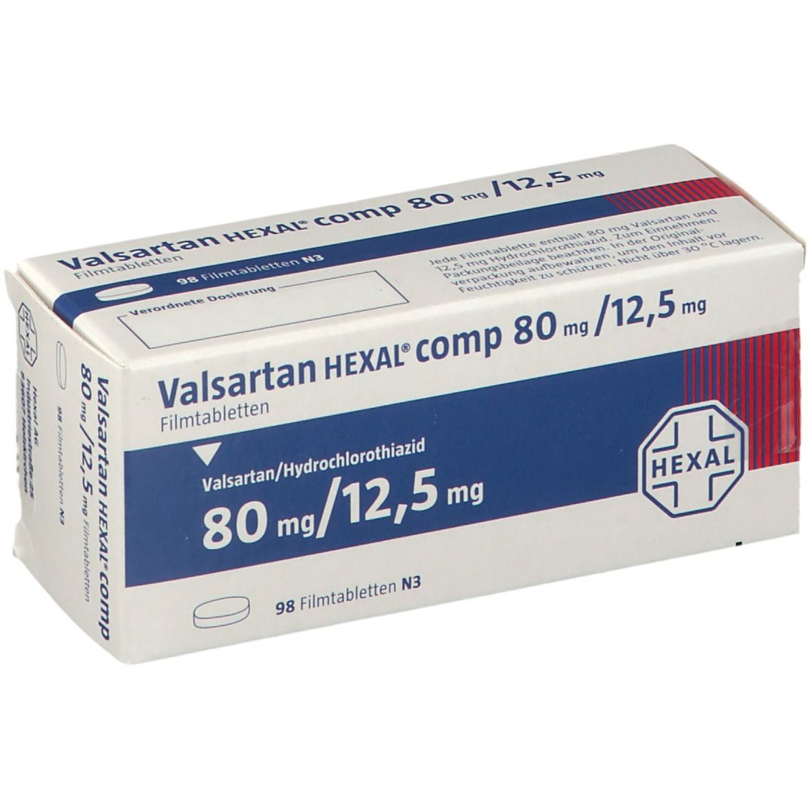 Valsartan HEXAL® comp 80 mg/12,5 mg