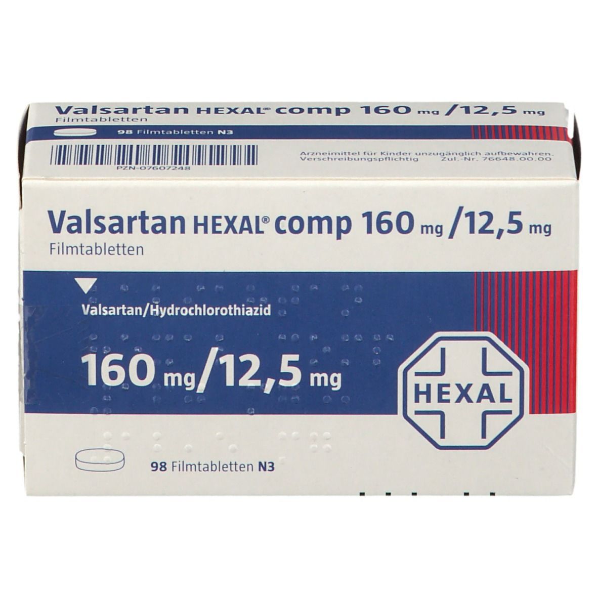 Valsartan HEXAL® comp 160 mg/12,5 mg