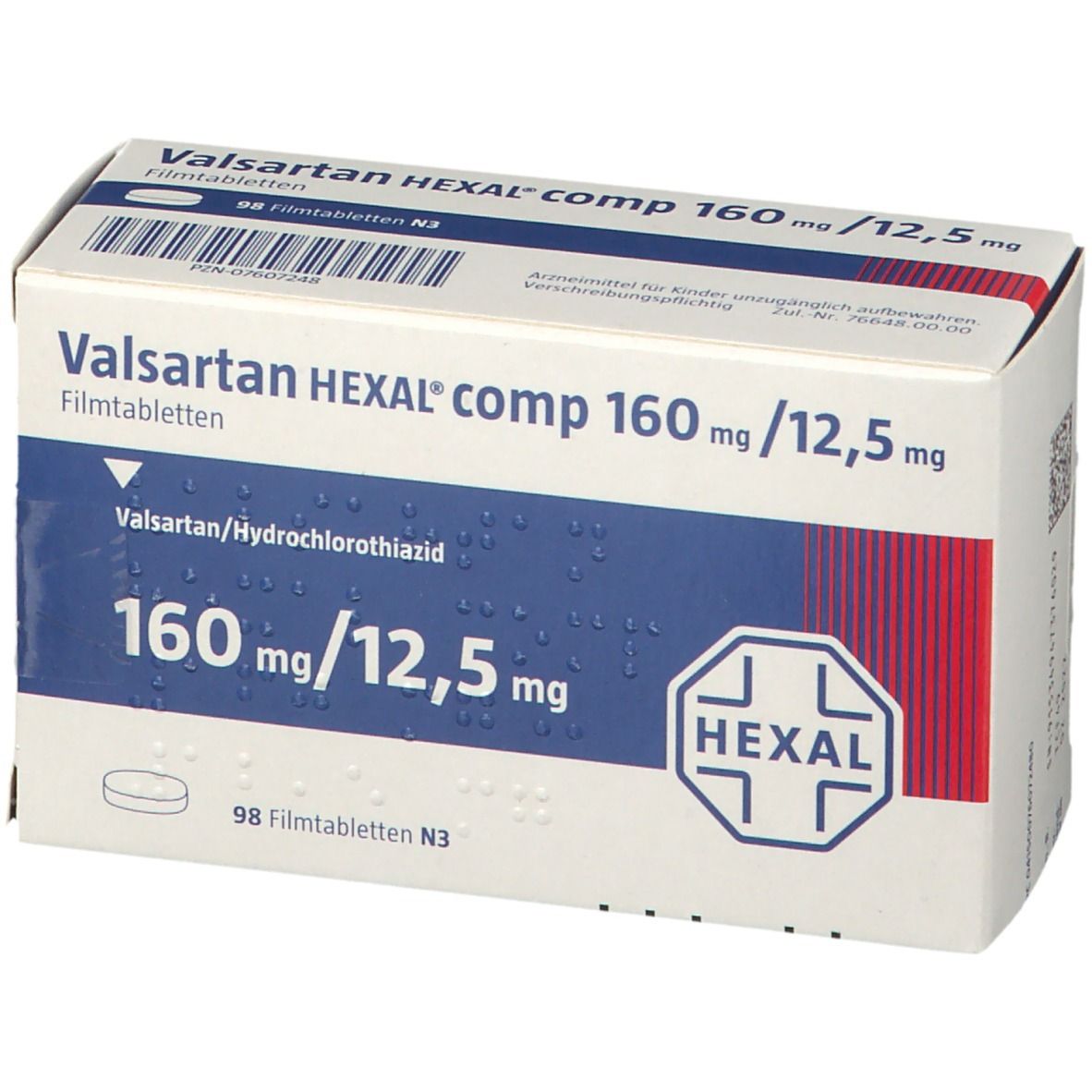 Valsartan HEXAL® comp 160 mg/12,5 mg