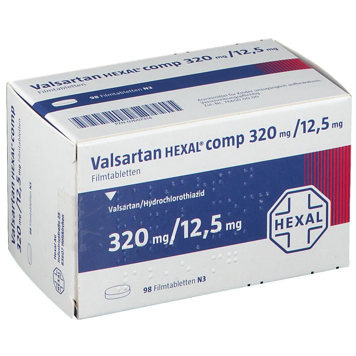 Valsartan HEXAL® comp 320 mg/12,5 mg