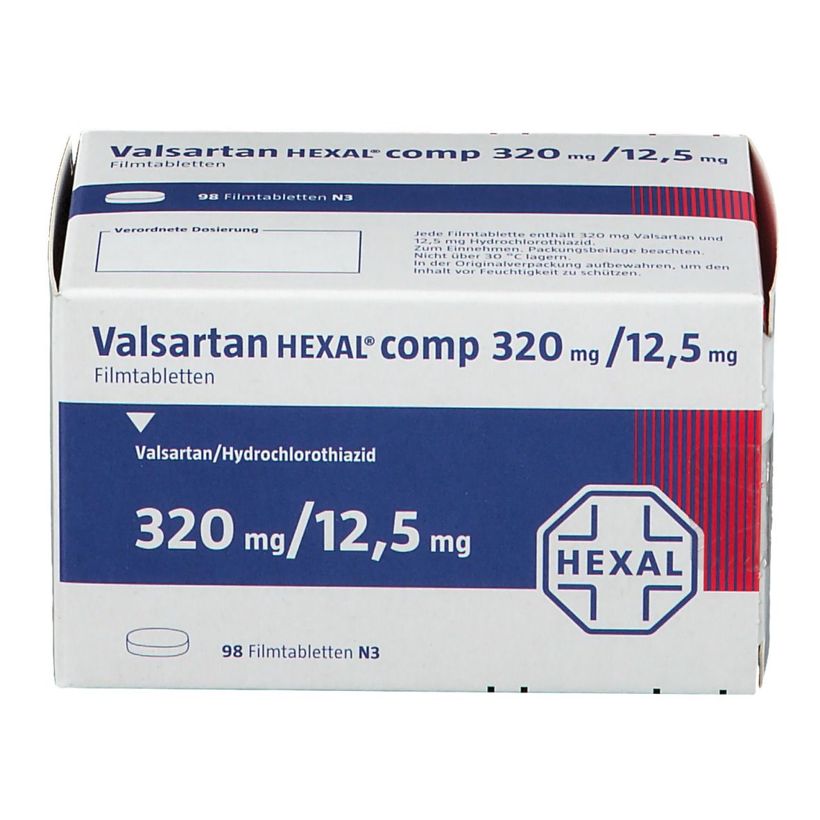 Valsartan HEXAL® comp 320 mg/12,5 mg