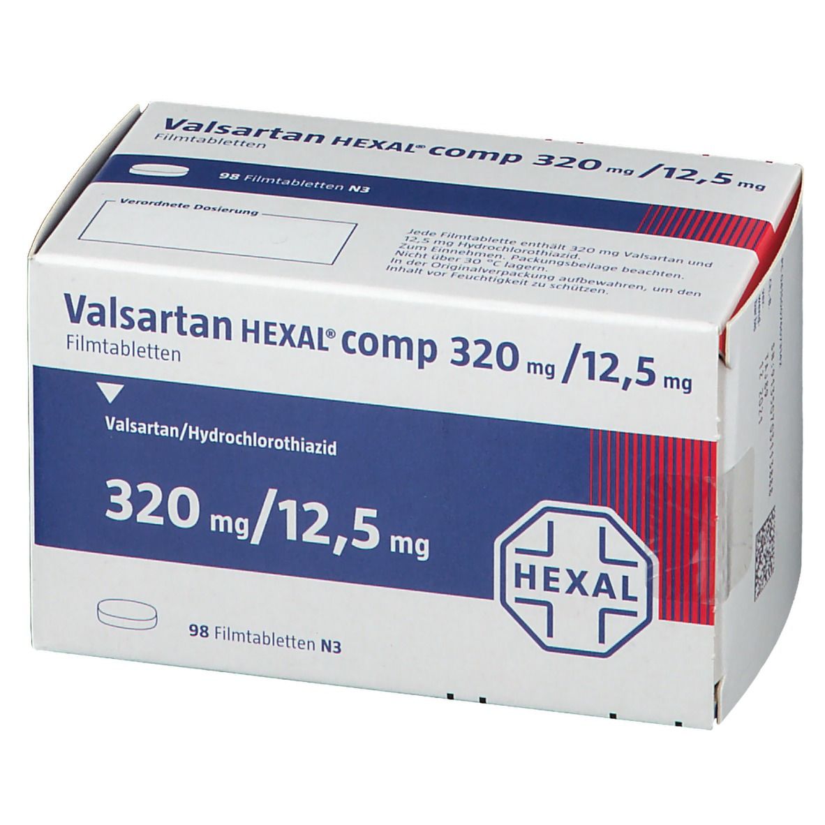 Valsartan HEXAL® comp 320 mg/12,5 mg