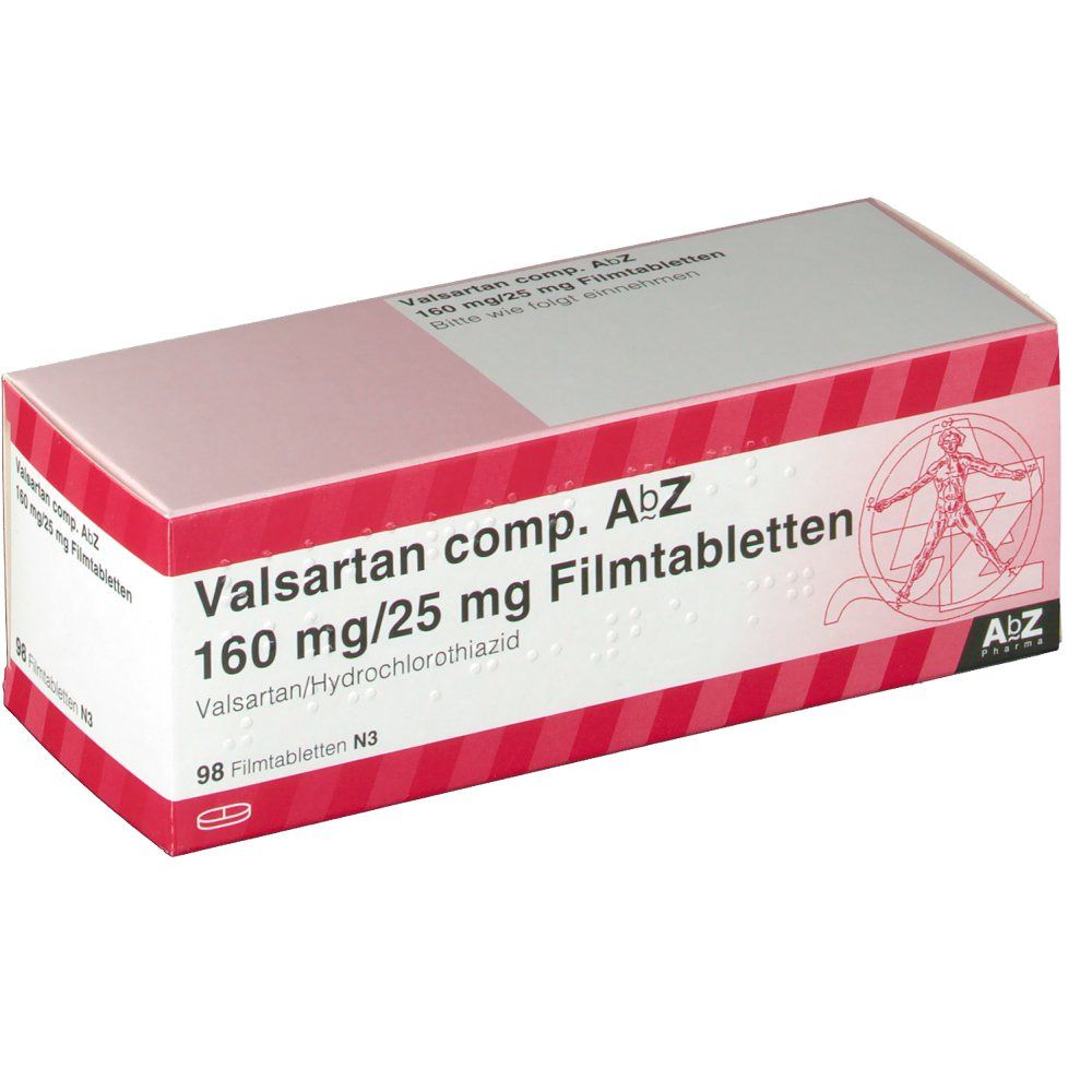 Valsartan comp. AbZ 160 mg/25 mg