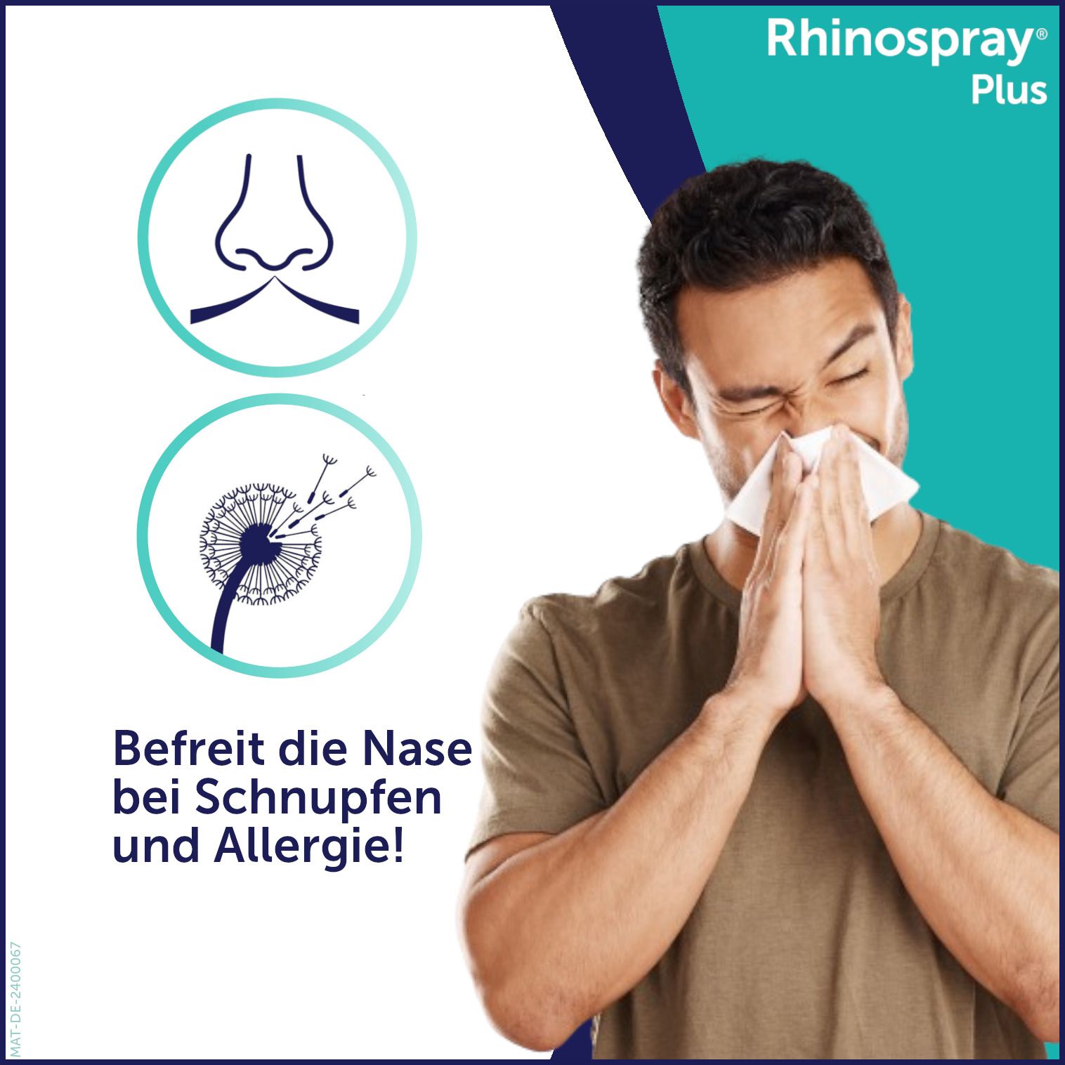 Rhinospray Plus Nasenspray bei Schnupfen & verstopfter Nase