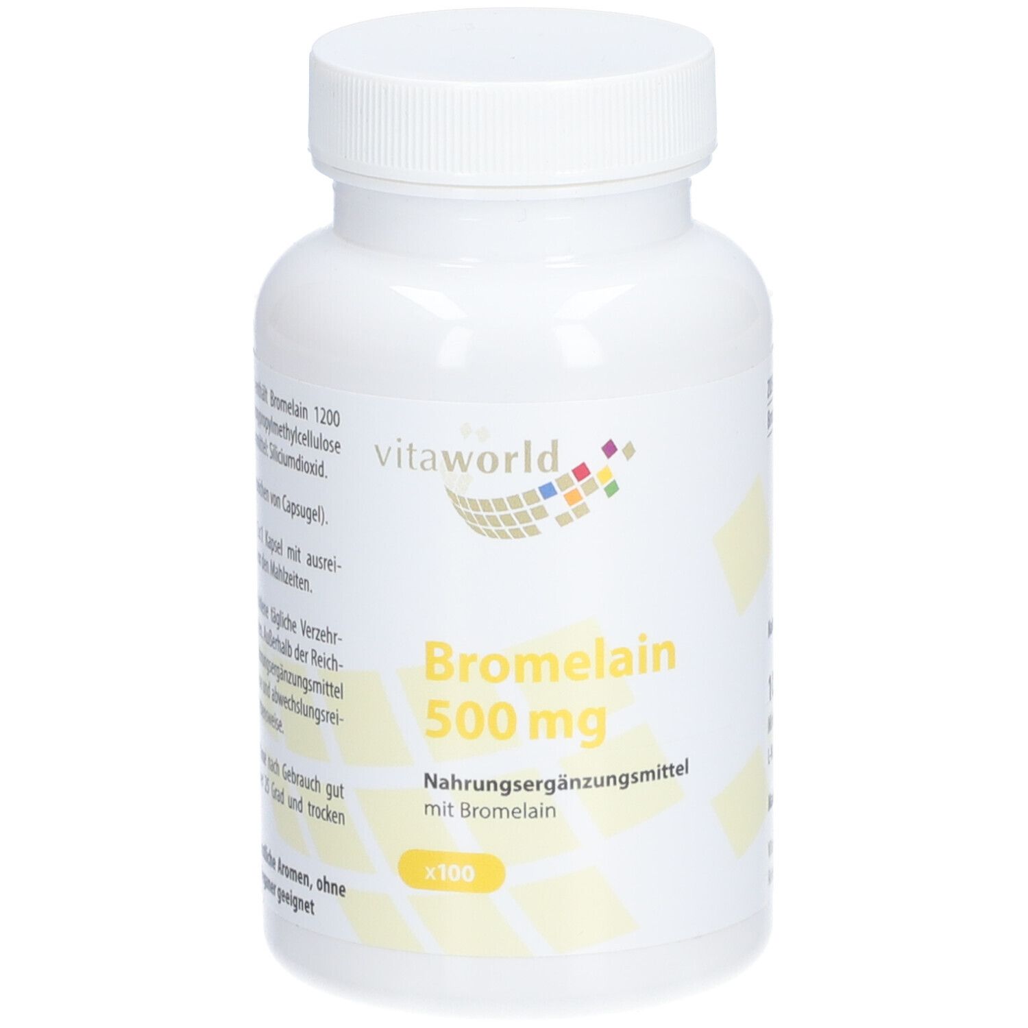 Bromelain 500 mg Kapseln Vita World