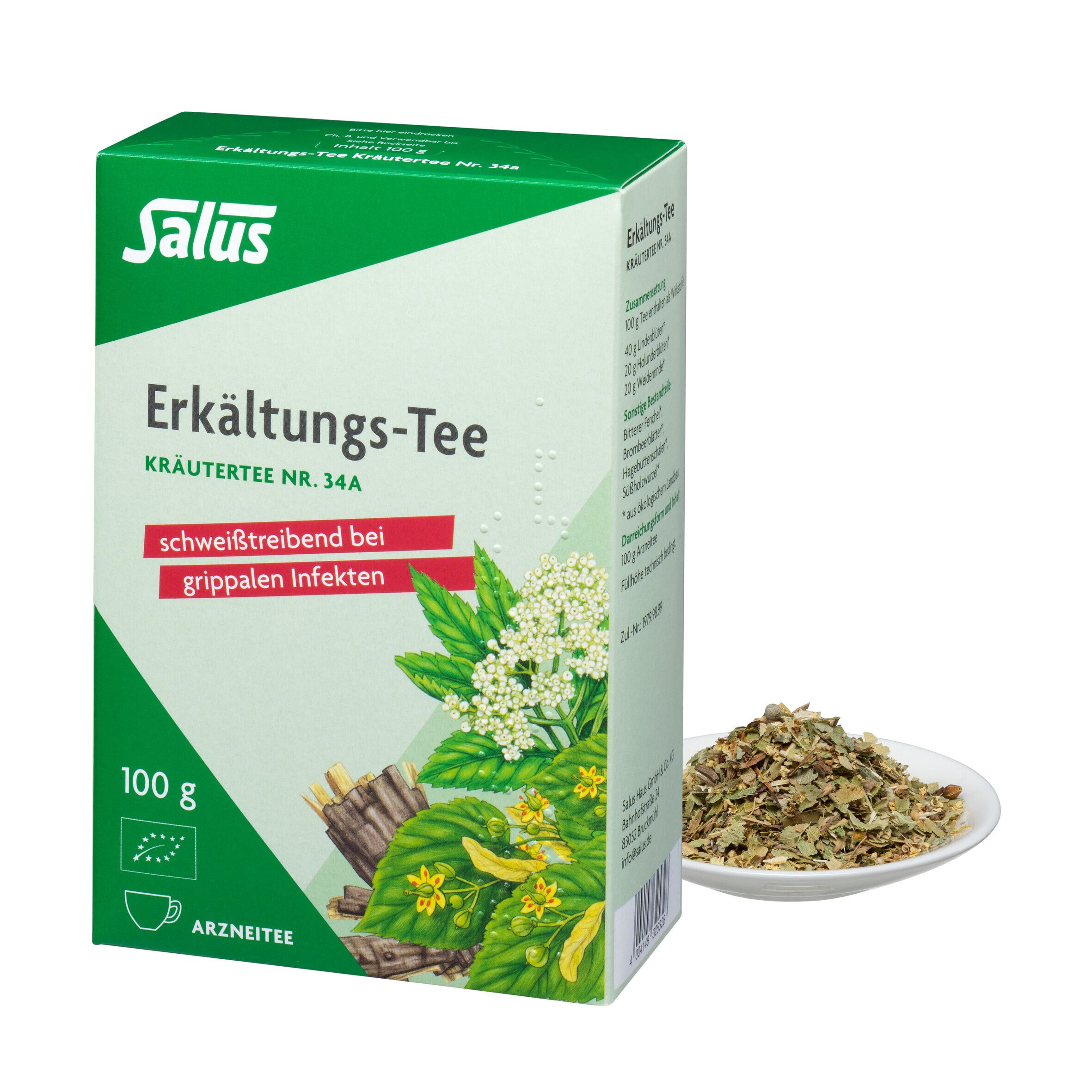 Erkältungs-Tee Kräutertee Nr.34a Salus