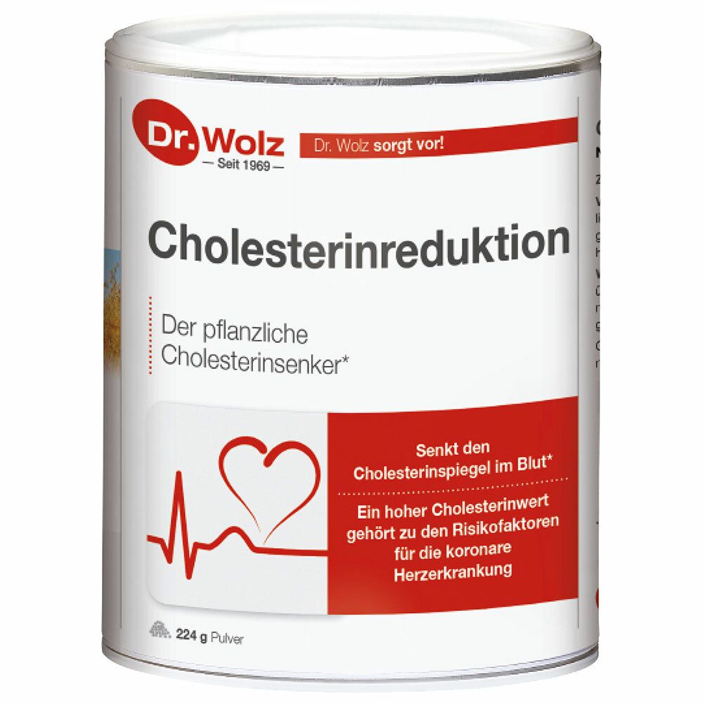 Réduction du cholestérol Dr. Wolz