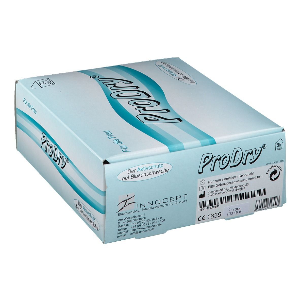 ProDry® Aktivschutz Inkontinenz Vaginaltampon