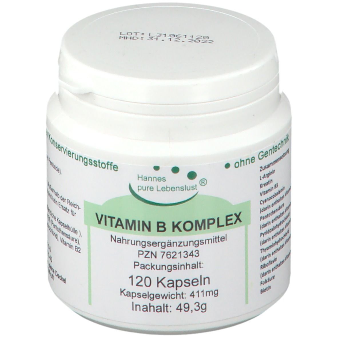 VITAMIN B KOMPLEX Kapseln